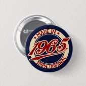 Made in 1965 button (Vorne & Hinten)
