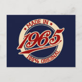 Made in 1965 postkarte (Vorderseite)