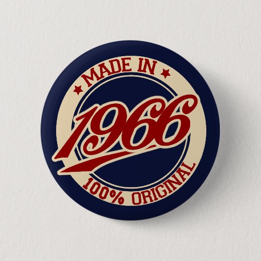 Made In 1966 Button (Vorderseite)