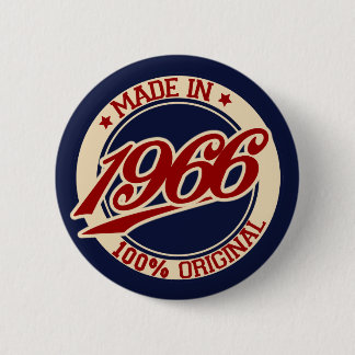 Made In 1966 Button