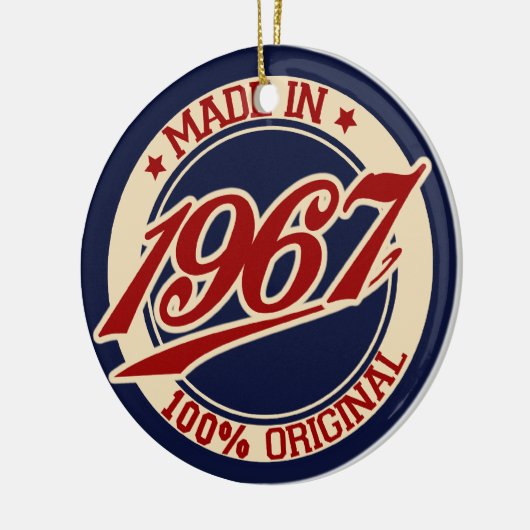 Made in 1967 keramikornament (Links)