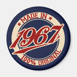 Made in 1967 magnet
