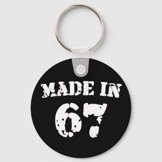 Made in 1967 schlüsselanhänger (Vorderseite)