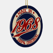 Made in 1968 keramikornament (Rechts)