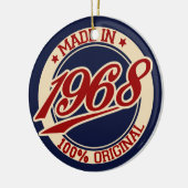 Made in 1968 keramikornament (Links)