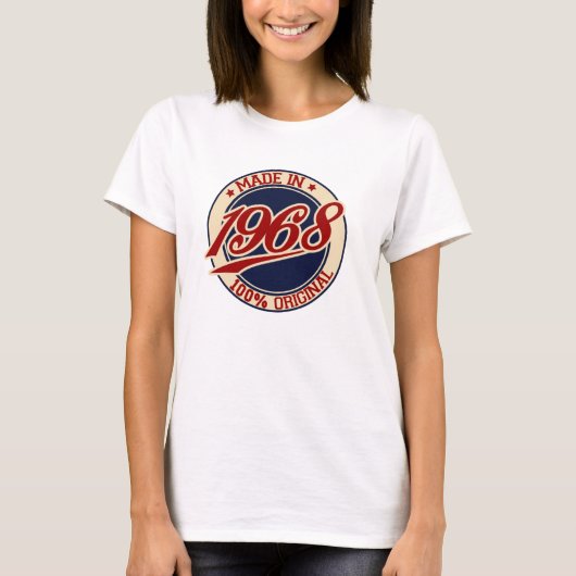 Made in 1968 T-Shirt (Vorderseite)