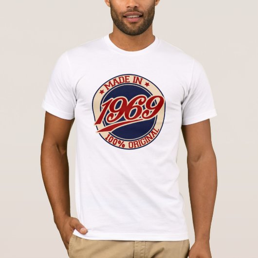 Made in 1969 T-Shirt (Vorderseite)