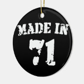 Made in 1971 keramik ornament (Links)