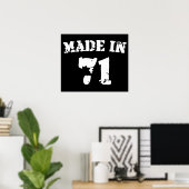 Made in 1971 poster (Heimbüro)