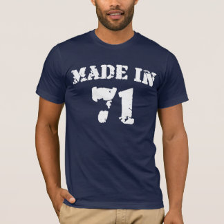 Made in 1971 T-Shirt