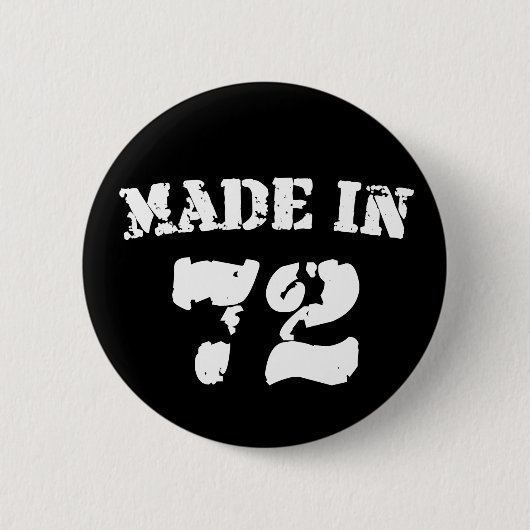 Made in 1972 button (Vorderseite)