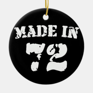 Made in 1972 keramikornament