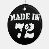 Made in 1972 keramikornament (Links)