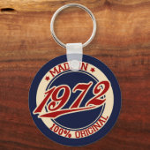 Made in 1972 schlüsselanhänger (Vorderseite)
