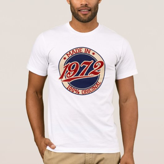 Made in 1972 T-Shirt (Vorderseite)