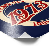 Made in 1973 fotodruck (Ecke)