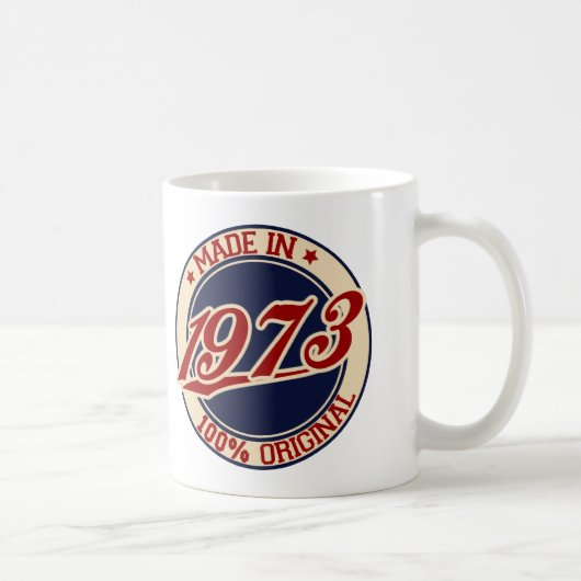 Made in 1973 kaffeetasse (Rechts)