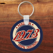 Made in 1973 schlüsselanhänger (Vorderseite)
