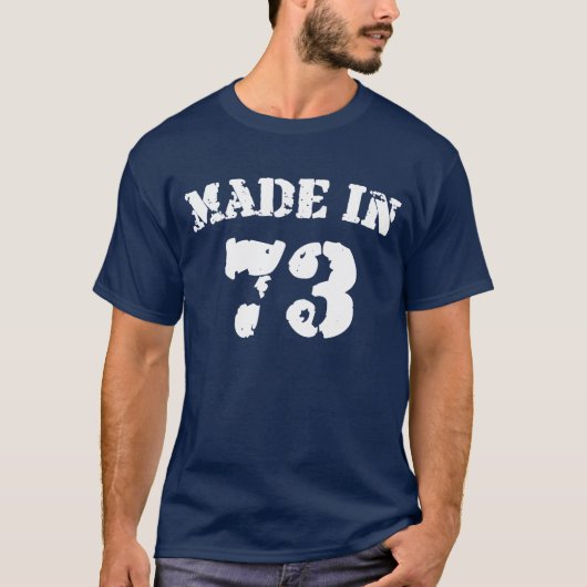 Made in 1973 Shirt (Vorderseite)