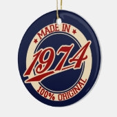 Made In 1974 Keramikornament (Links)