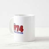 Made in 1974 Limited Edition T - Shirt Kaffeetasse (Vorderseite Links)