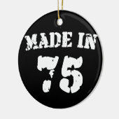 Made in 1975 keramikornament (Links)
