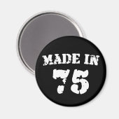 Made in 1975 magnet (Vorderseite/Rückseite)