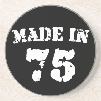 Made in 1975 sandstein untersetzer