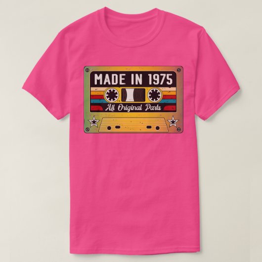 Made in 1975 T-Shirt (Design vorne)