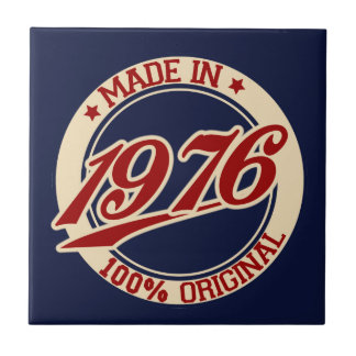 Made in 1976 fliese