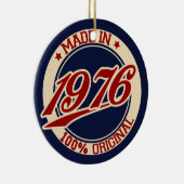 Made in 1976 keramikornament (Rechts)
