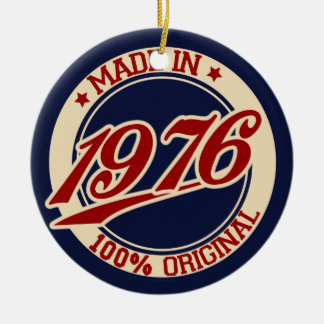 Made in 1976 keramikornament