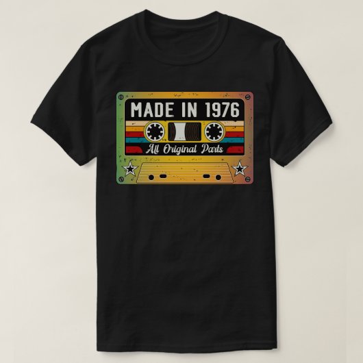 Made in 1976 T-Shirt (Design vorne)