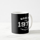 Made in 1977 Limited Edition Kaffeetasse (VorderseiteRechts)