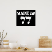 Made in 1977 poster (Küche)