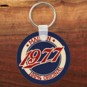 Made in 1977 schlüsselanhänger (Vorderseite)