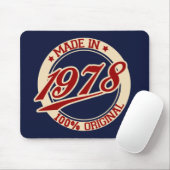 Made in 1978 mousepad (Mit Mouse)