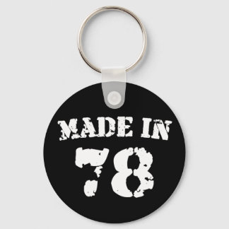 Made in 1978 schlüsselanhänger