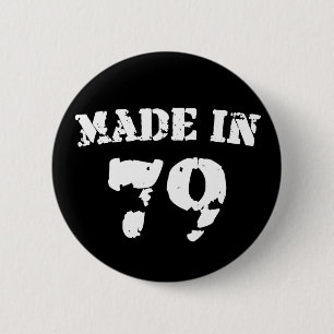 Made in 1979 button