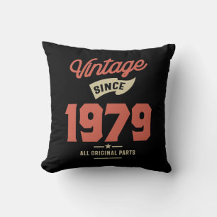 Made in 1979 Geburtstagsgeschenk Kissen