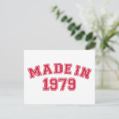 Made in 1979 postkarte (Stehend Vorderseite)