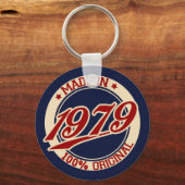 Made in 1979 schlüsselanhänger (Vorderseite)