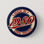 Made in 1980 button (Vorderseite)