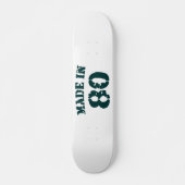 Made in 1980 skateboard (Vorne)