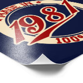 Made in 1981 fotodruck (Ecke)