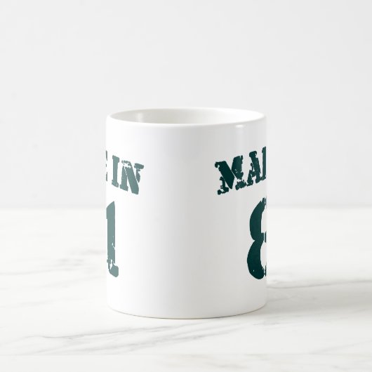 Made in 1981 kaffeetasse (Mittel)