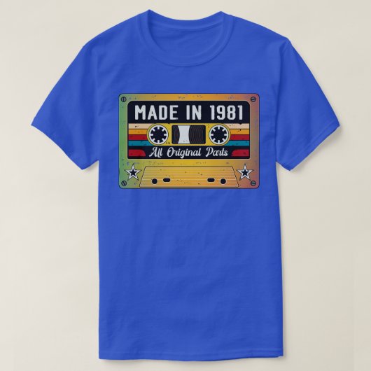 Made in 1981 T-Shirt (Design vorne)