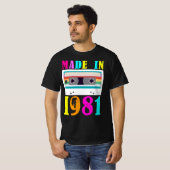 Made in 1981 T-Shirt (Vorne ganz)