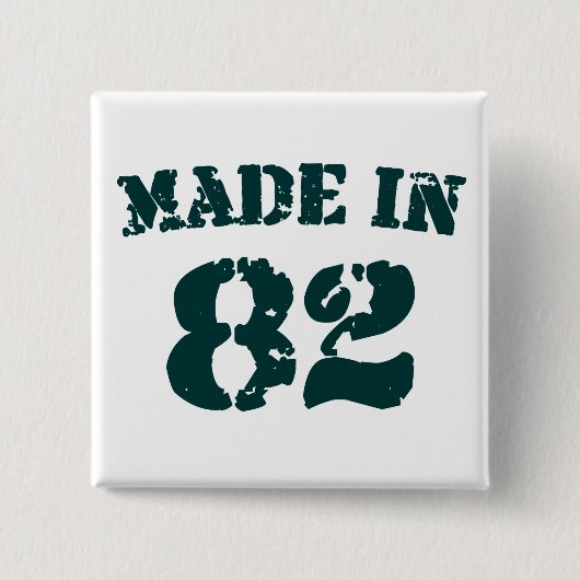 Made in 1982 button (Vorderseite)