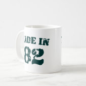 Made in 1982 kaffeetasse (Vorderseite Links)